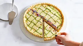 Zucchini-Tarte mit Ricottacreme Rezept - Foto: LECKER @ Bauer Media Group