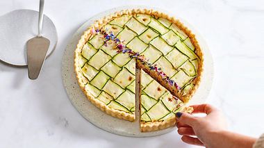 Zucchini-Tarte mit Ricottacreme Rezept - Foto: House of Food / Bauer Food Experts KG