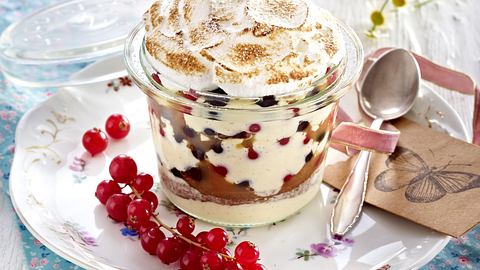 Zuppa Inglese mit Johannisbeeren und Baiserhaube Rezept - Foto: House of Food / Bauer Food Experts KG