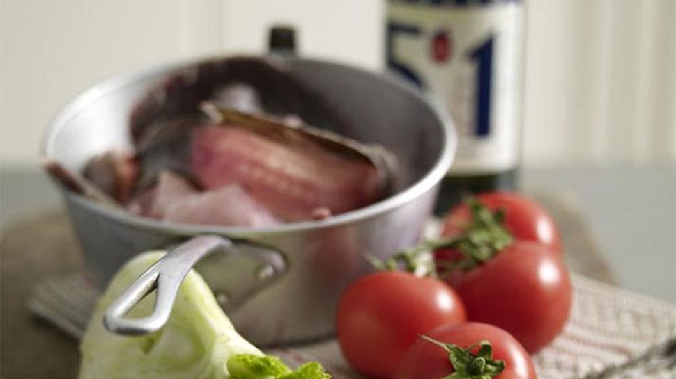 Soupe de Poisson (Fischsuppe) - Zutaten für 6 Personen: