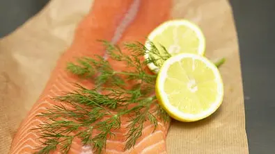 Lachs im Blätterteig - Zutaten für 4-6 Personen: