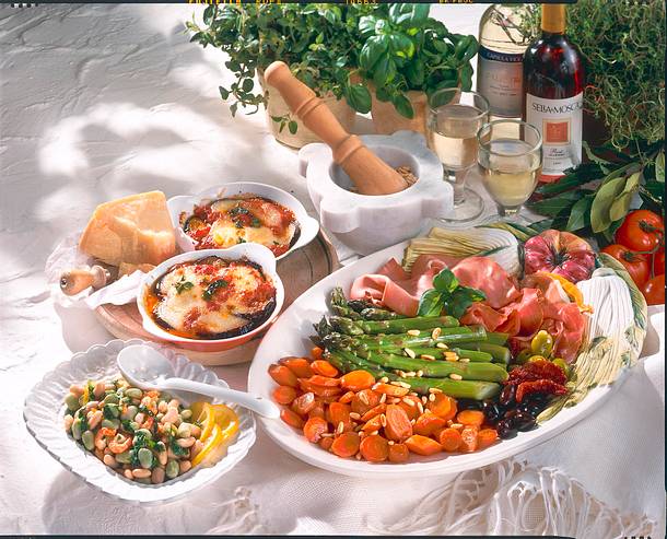 Zweierlei Bohnen mit Garnelen Rezept Zweierlei Bohnen mit Garnelen Rezept