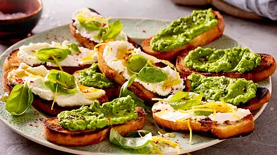 Zweierlei Bruschette Rezept - Foto: LECKER @ Bauer Media Group
