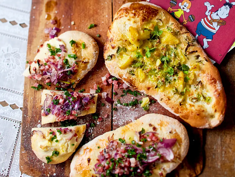 Zweierlei Dinnete „Granatamäßig guat“ Rezept Zweierlei Dinnete „Granatamäßig guat“ Rezept