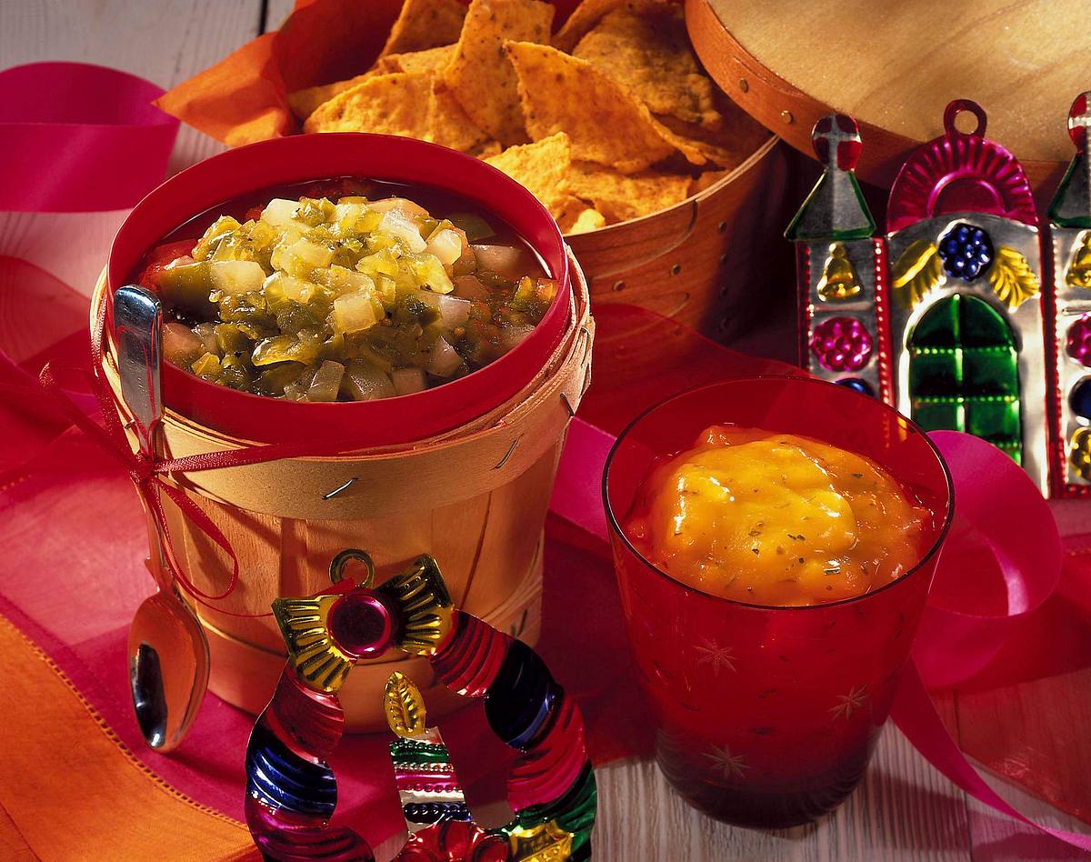 Zweierlei Dips zu Tacos Rezept