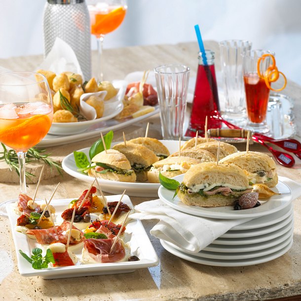 Zweierlei Panini Rezept Zweierlei Panini Rezept