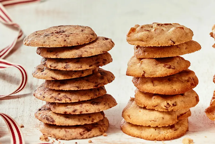 Zweierlei schnelle Weihnachts-Cookies Rezept