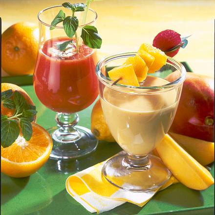 Zweierlei Vitamin-Cocktails Rezept