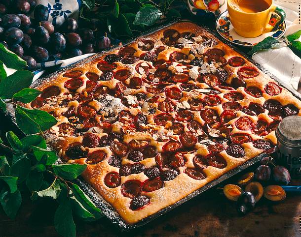 Zwetschen-Marzipan-Kuchen Rezept Zwetschen-Marzipan-Kuchen Rezept