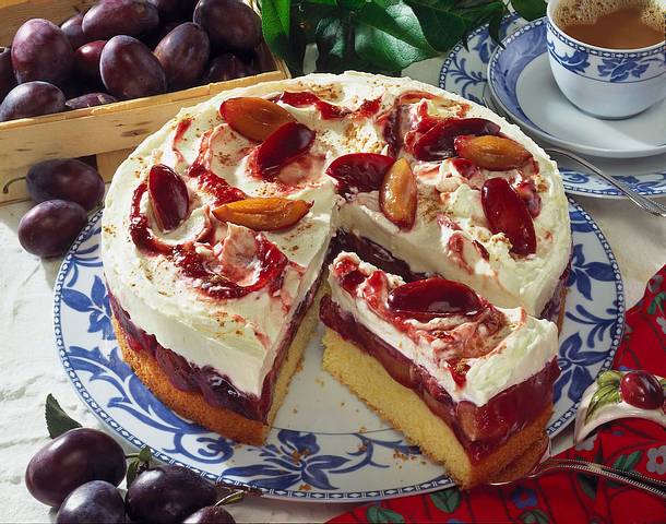 Zwetschen-Torte (Diabetiker) Rezept Zwetschen-Torte (Diabetiker) Rezept