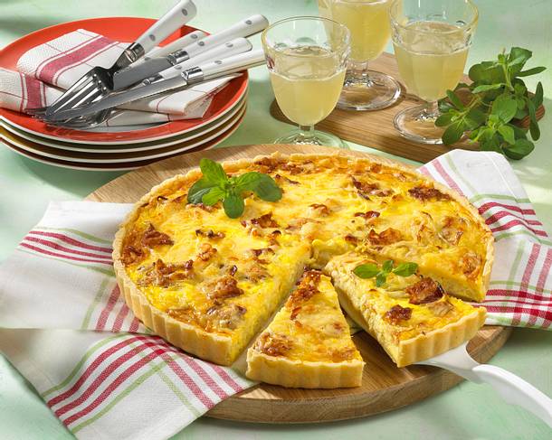 Zwiebelkuchen Rezept Zwiebelkuchen Rezept
