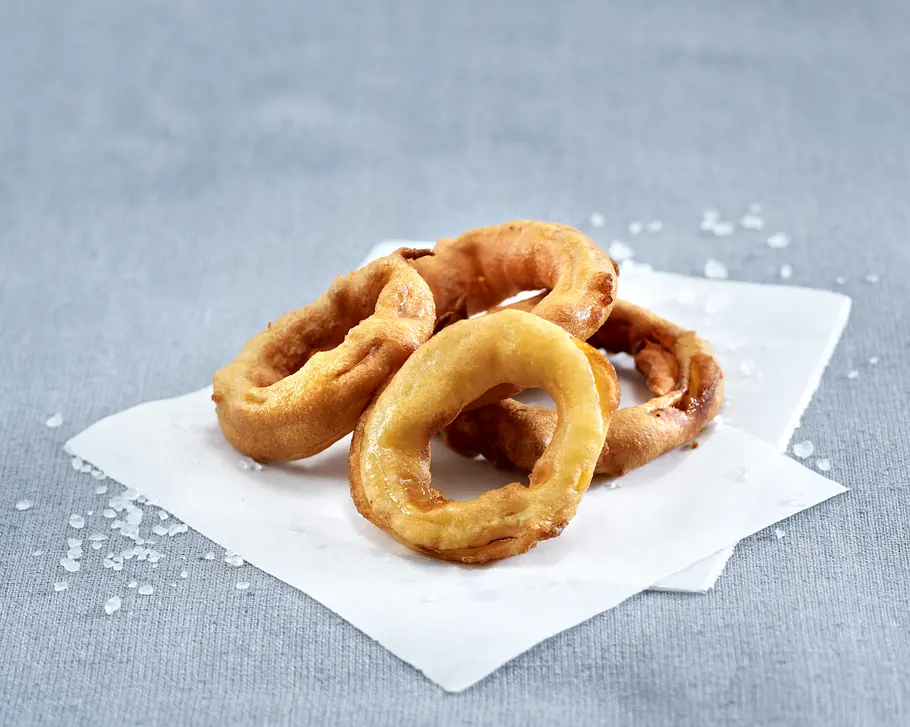 Zwiebelringe im Backteig Rezept Zwiebelringe im Backteig Rezept