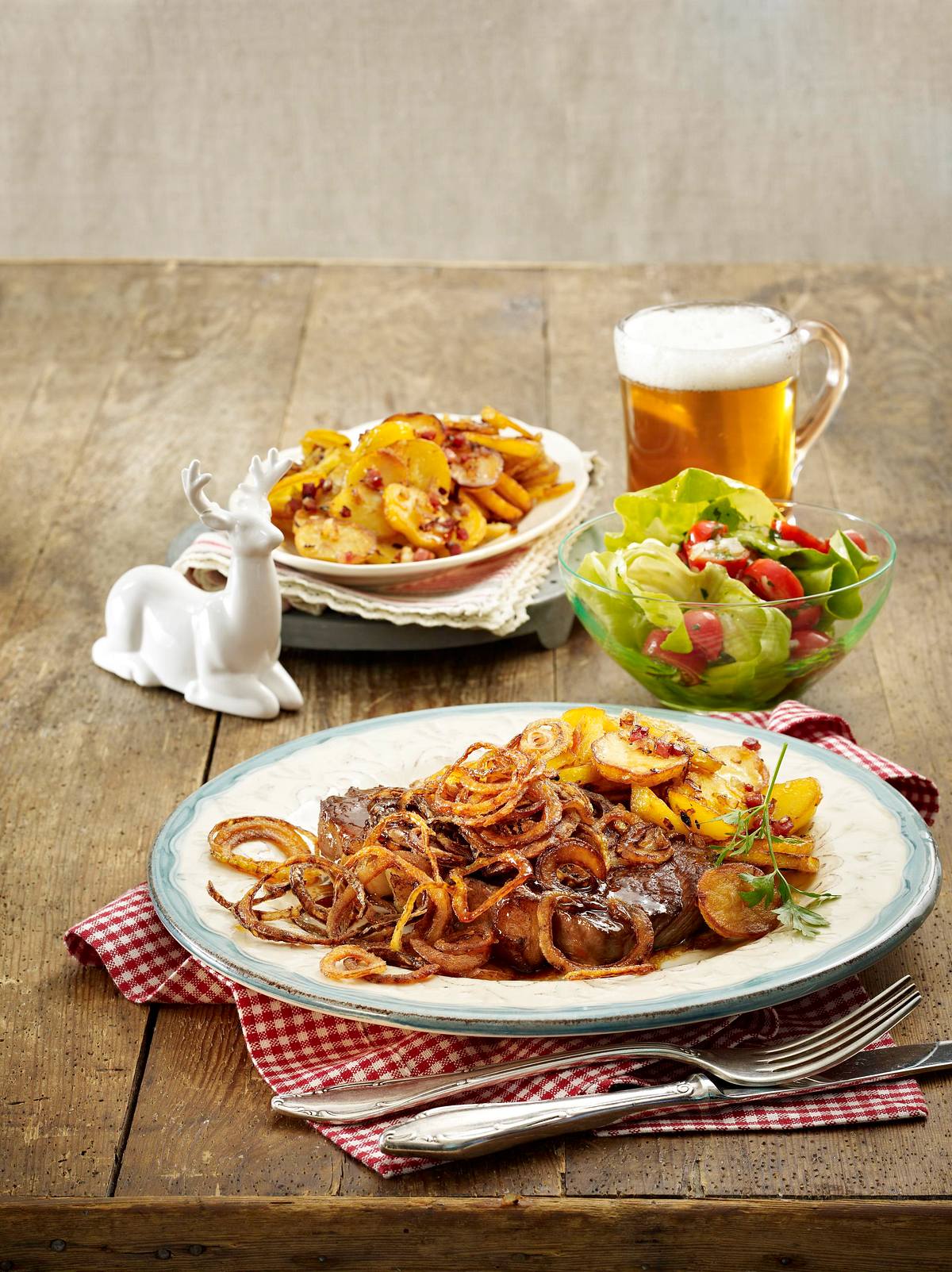 Zwiebelrostbraten Rezept