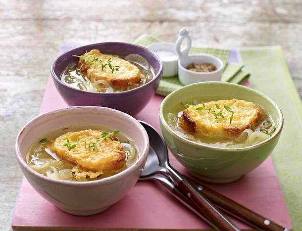 Zwiebelsuppe Rezept Zwiebelsuppe Rezept