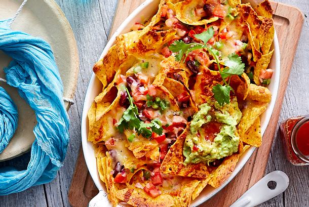 Überbackene Nachos „Feel Good Food“ Rezept Überbackene Nachos „Feel Good Food“ Rezept